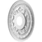 Ekena Millwork Baltimore PVC Medallion (Canopies up to 6 1/2"), 16"OD x 3 1/2"ID x 1"P, Metallic Mystic Brown CMP16BAAMB - alternate 4